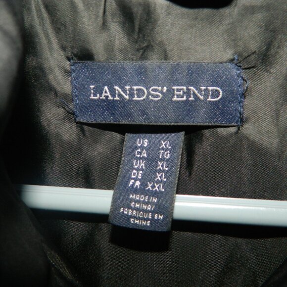 Lands' End Sleeveless Puffer Vest Womens Size XL (VV-25) - Picture 2 of 4